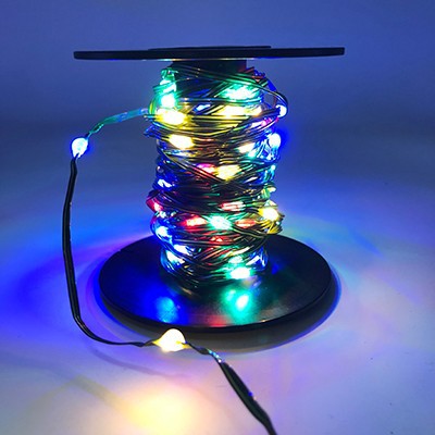 PVC String Light（warm white+multicolor)