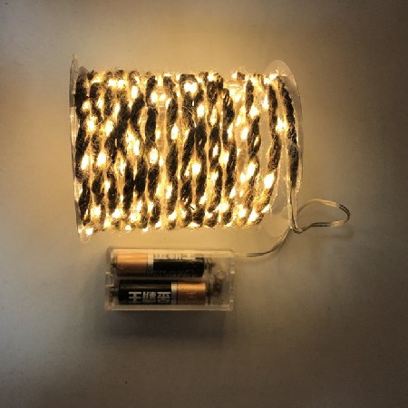 Hemp rope light string