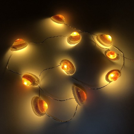 Led twinkle light shells